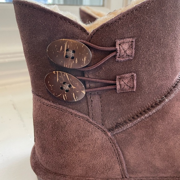 Bearpaw boots ankle boot with side button - Picture 2 of 7